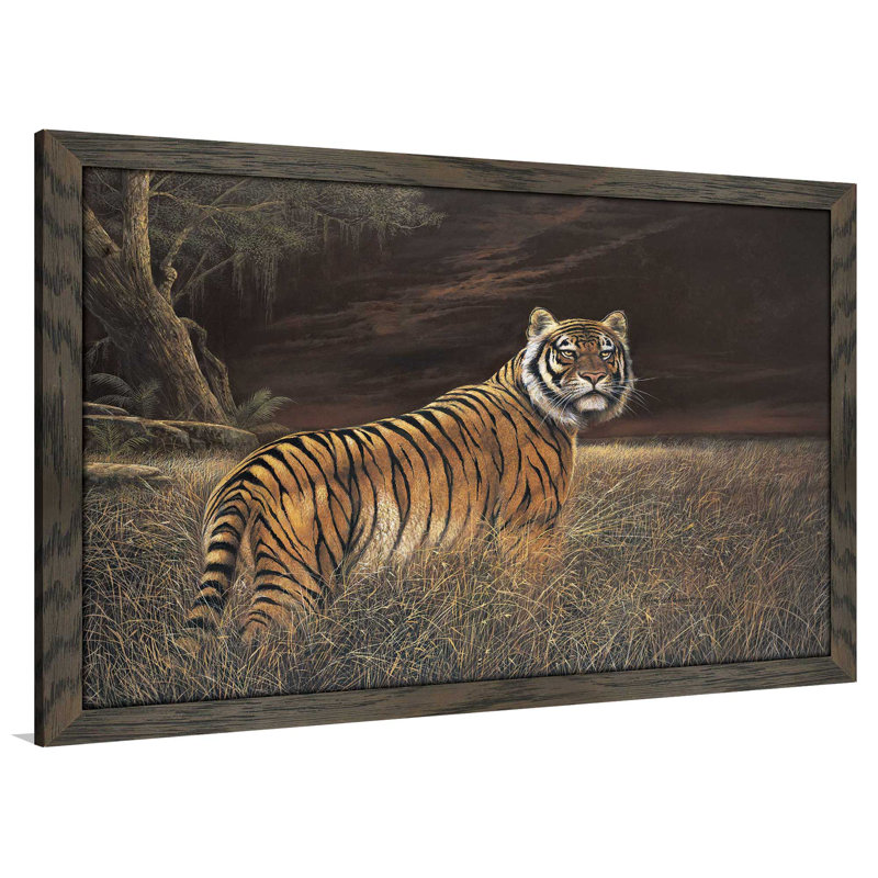 «Splendor in Grass», reproduction de peinture à l'huile encadrée, H 21,5 po x l 27,5 po x P 0,75 po