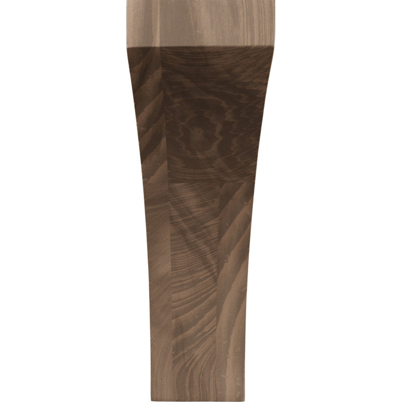Lawson Corbel, Noyer brun, H 10 po x l 3 po x P 6,5 po
