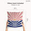 Coussin décoratif géométrique intérieur / extérieur en polyester