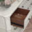 Nilsen French Traditional 5-Piece Bedroom Set, Antique White, Queen-1661571596
