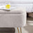 Narding 39.37"faux fur Storage Bench with Gold Legs for Living Room Bedroom-545825185