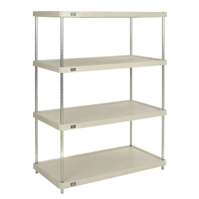 Metal Height -Adjustable Shelving Unit