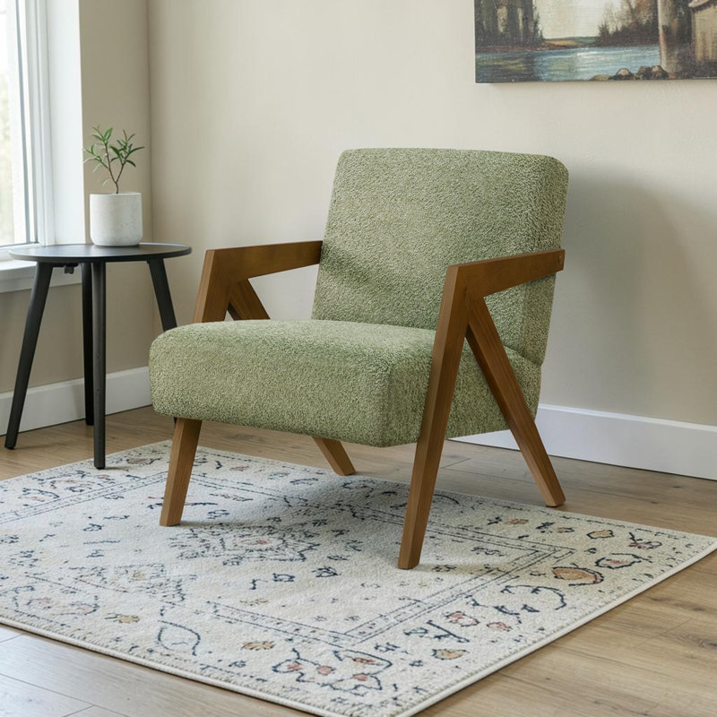 Chaise d'appoint rembourrée Winsome