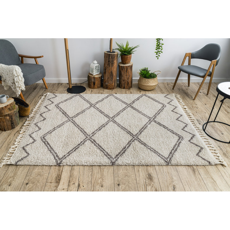 Wilmoth Geometric Area Rug, Rectangle 120 x 170cm