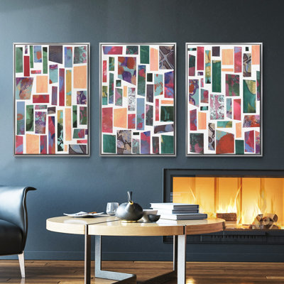 " Broken Fragments I " 3 - Pieces