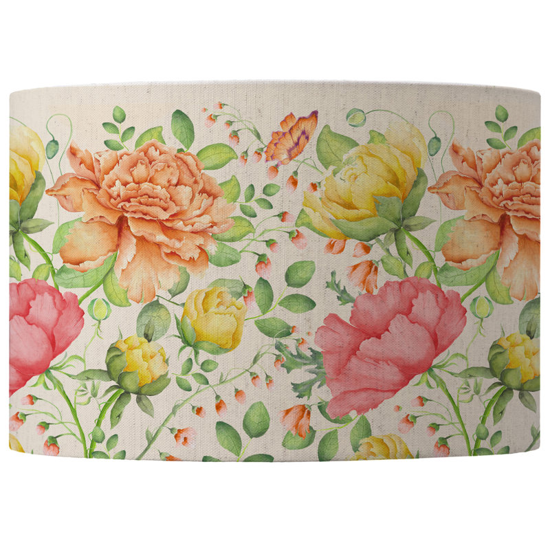 Drum Lamp Shade, 22cm H x 37cm W x 37cm