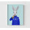 Lapin en chandail, impression de chandail confortable, art mural lapin et carotte, idée de cadeau original très grand, cadeau d'anniversaire de dernière minute
