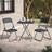 Arved 53cm Square Portable Folding Table with 2 Chairs