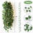 24 Pack 173ft Fake Ivy Vines, Artificial Ivy Garland with 200 LED String Lights