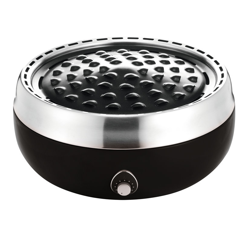 Symple Stuff 35cm W Charcoal Grill, Black