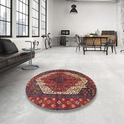 Tapis oriental rouge / bleu / beige