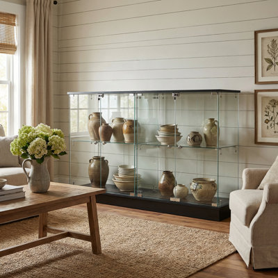Vitrine de buffet 55,1 po