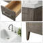 Meuble-lavabo simple 42 po avec plateau en marbre-94811316-94811310