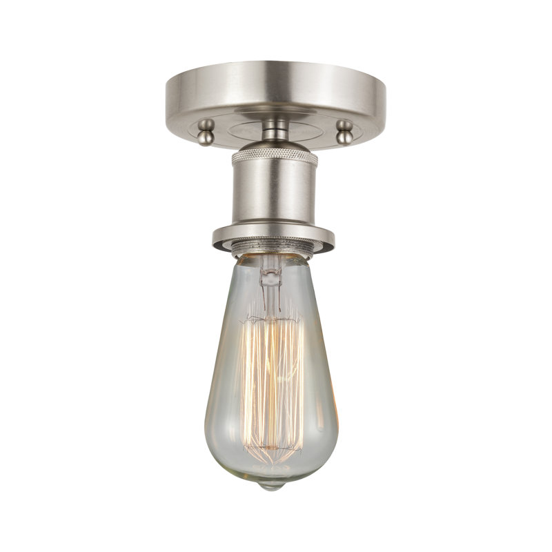Kuol Flush Mount, Brushed Satin Nickel