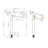 Pot Filler Faucet Extension - Double Handles, Brass, Produce Adequate Flow, Rust Gold Brass Arm, Control Water Smoothly, Rusting, Reduce Splash, Generate Bubbles