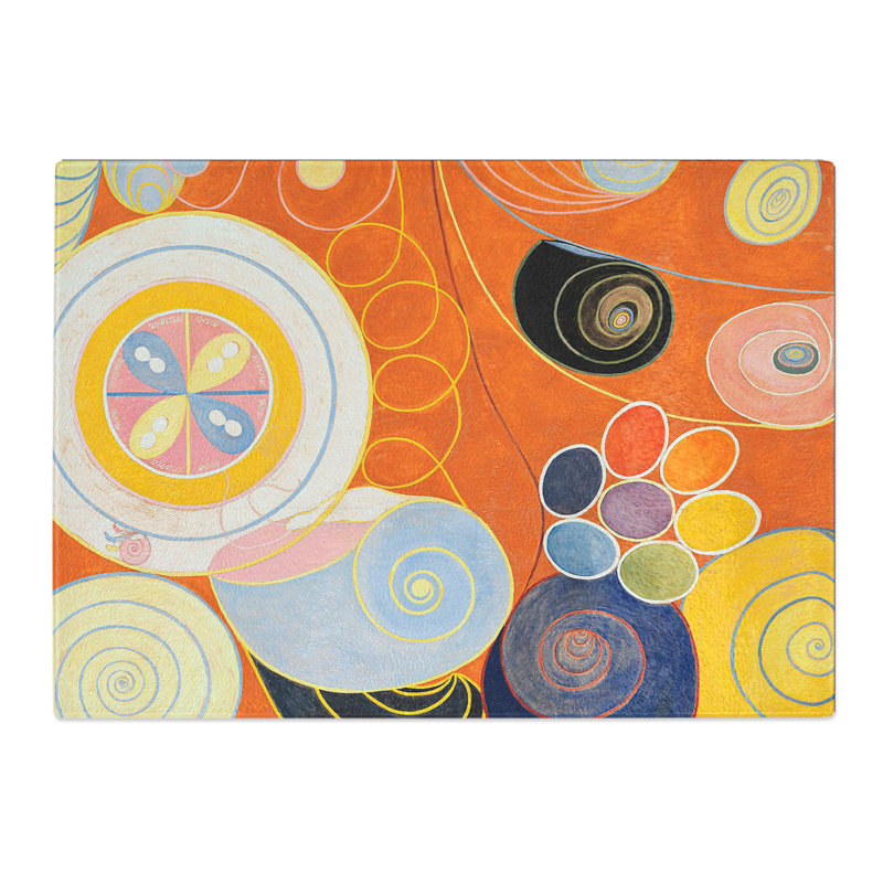 They Tens Mainstay Iv by Hilma Af Klint Chopping Board, 0.4cm H x 28.5cm W x 39cm L
