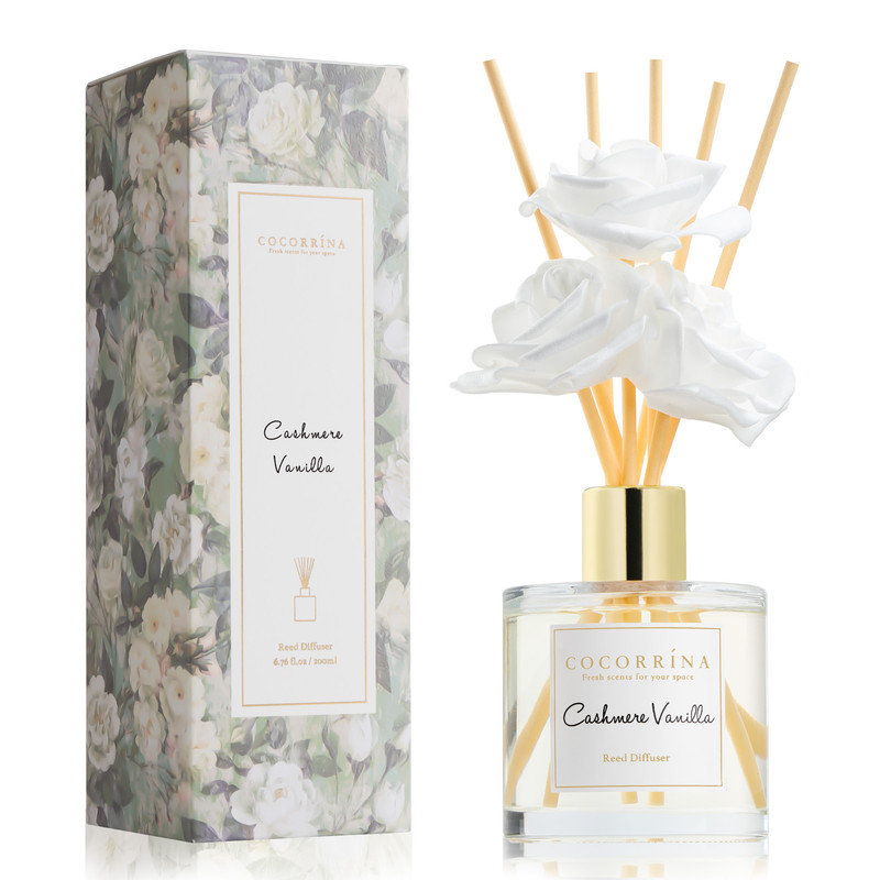 Diffuseur en roseau cachemire vanille, Cachemire vanille