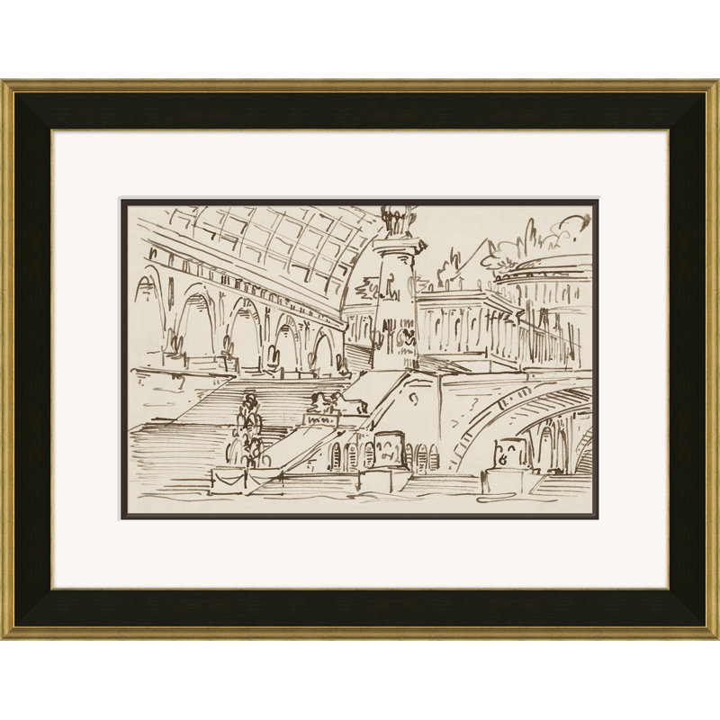 Sketch For Stage Design I Print
