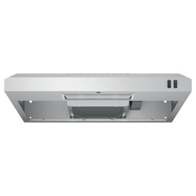 GE Appliances 29.88 " W Steel 200 CFM Convertible Under Cabinet Range Hood with Charcoal Filter