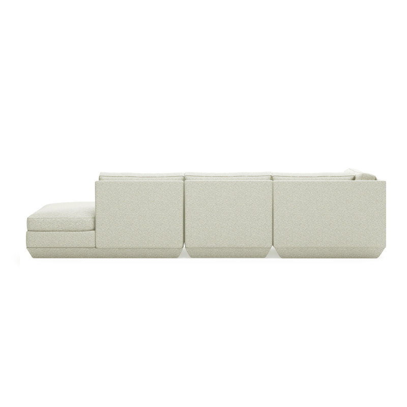 Podium 4 PC Lounge Sectional B, Copenhagen Fossil
