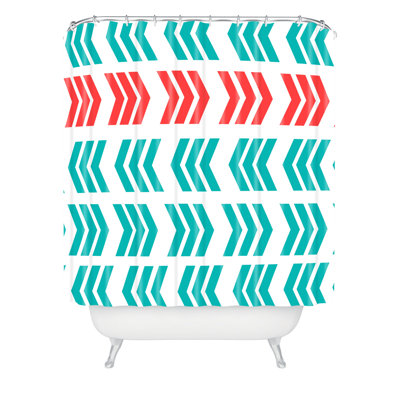Chevron Shower Curtain