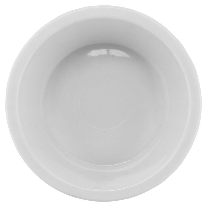 G.E.T. Melamine 12 Piece Ramekin / Soufflé Dish Bakeware Set, White