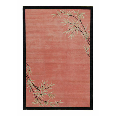 Hand Knotted Wool Area Rug