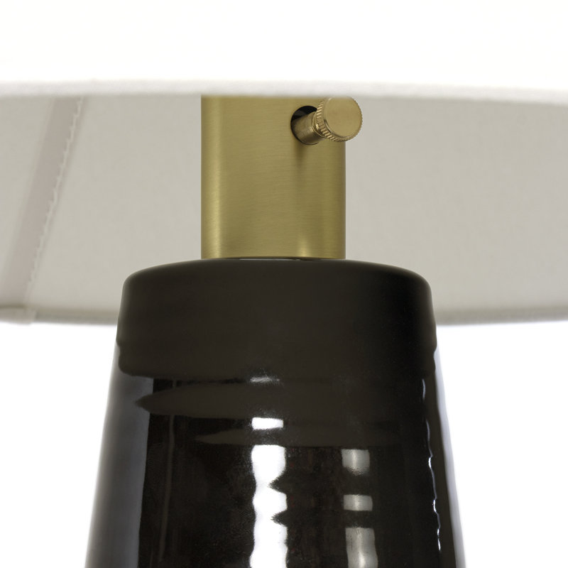 LA Modern Table Lamp, Black