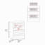 Range-chaussures, 2 portes basculantes, conception mince, supports internes, style moderne-1304221035