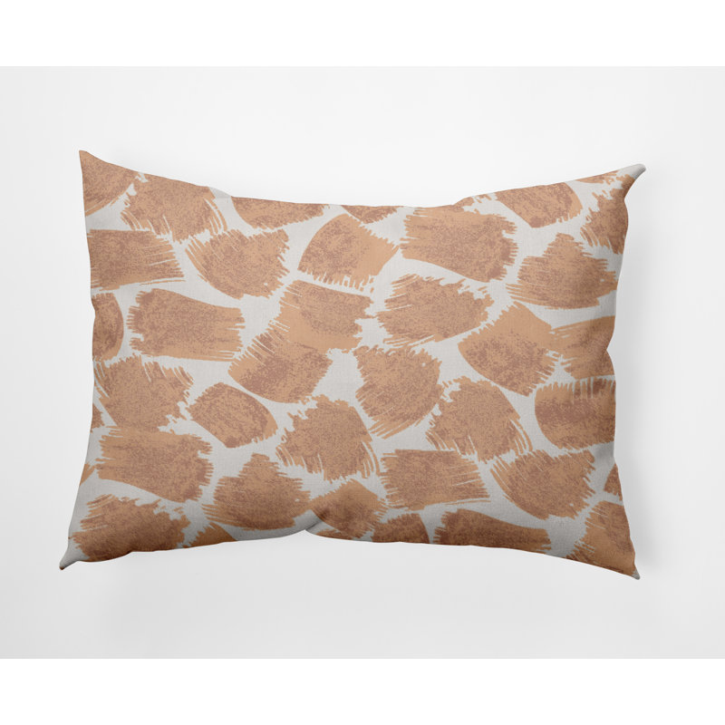  Housse et insert de coussin d'extérieur carré en coton, Orangé