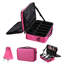 Organisateur de maquillage en tissu 