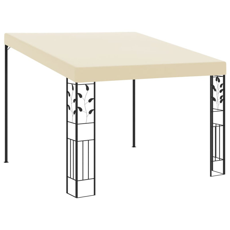 Ophelia & Co. 300cm W x 300cm D Polyester Cream Cover Retractable