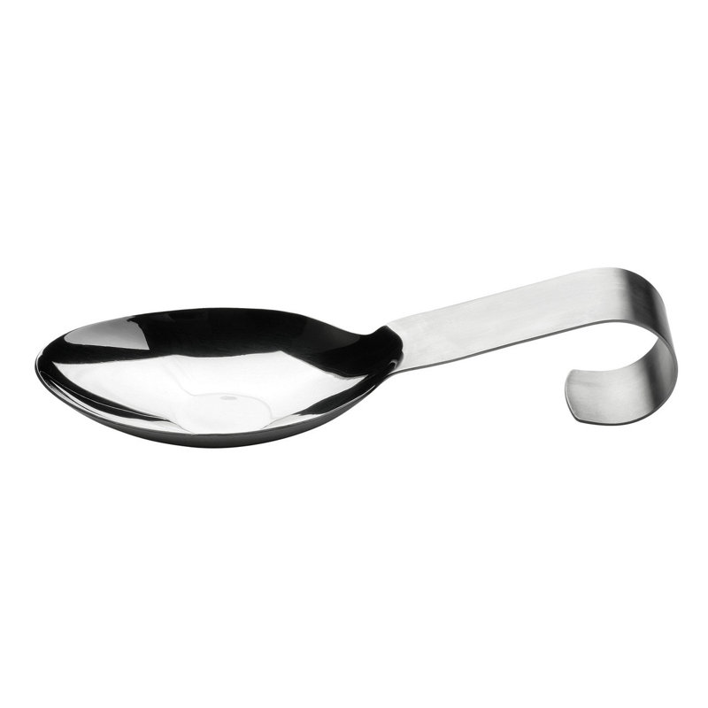 Gussie Stainless Steel Oval Spoon Rest