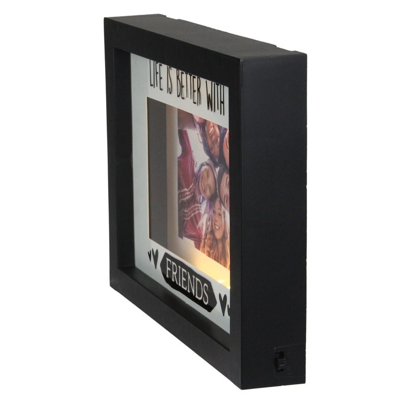 Black Matte Shadow Box Picture Frame