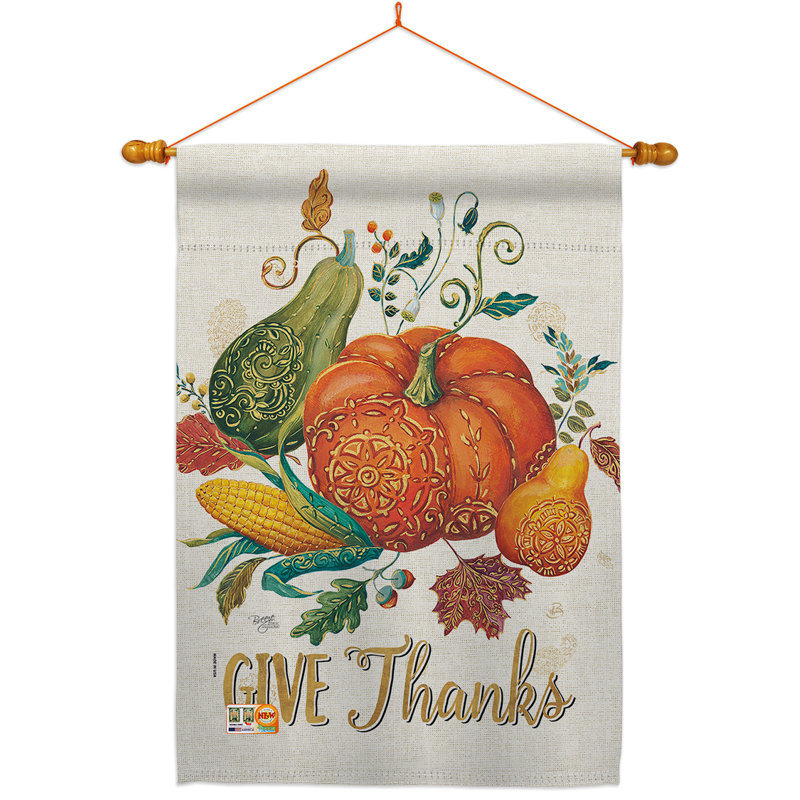 Le motif décoratif à 2 faces en polyester 40 po x 28 po suzani procure des remerciements. Ensemble de drapeaux