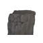 Stratified Cast Stone Pedestal, Painted Slate-1609810225