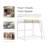 Audreena Metal Loft Bed-340068169-340068175