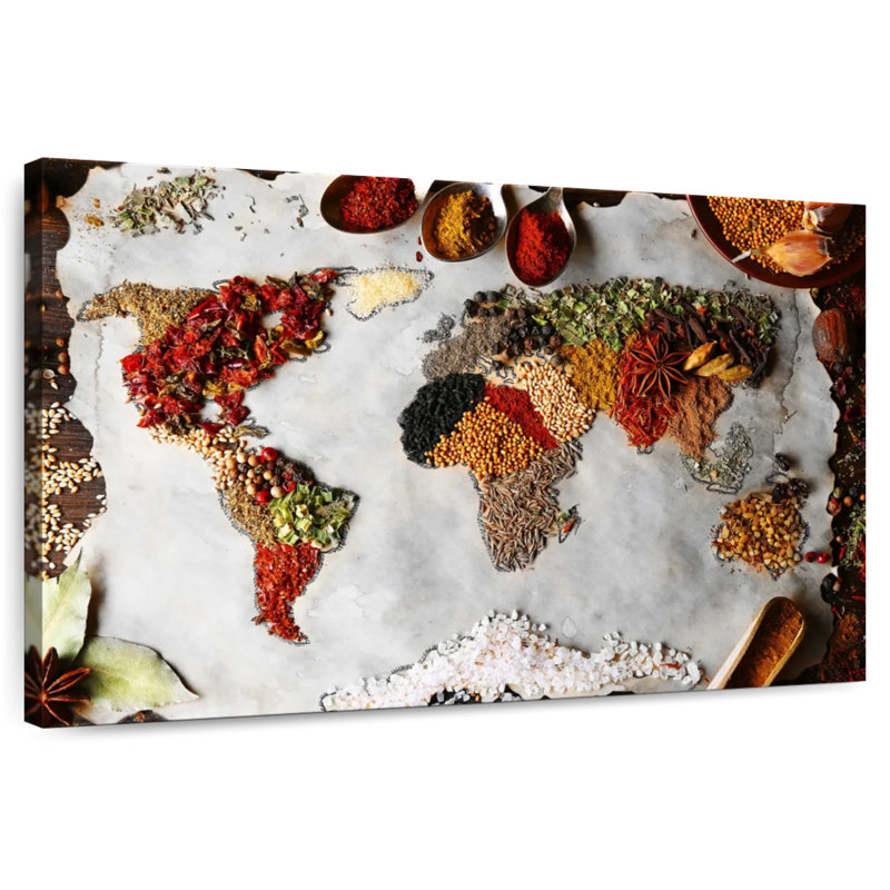Yarlin Spices Of The World, 8" H x 12" W