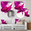 Décoration murale antique en mystère antique Viva Magenta II - Encre liquide abstraite-87834678