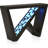 Modern Decorative LED Console Table With W-Shaped Legs And Remote Control, USB-Powered Light Strip, Engineered Wood Top, And Anti-Tip Kit For Living Room, Hallway, Or Entryway