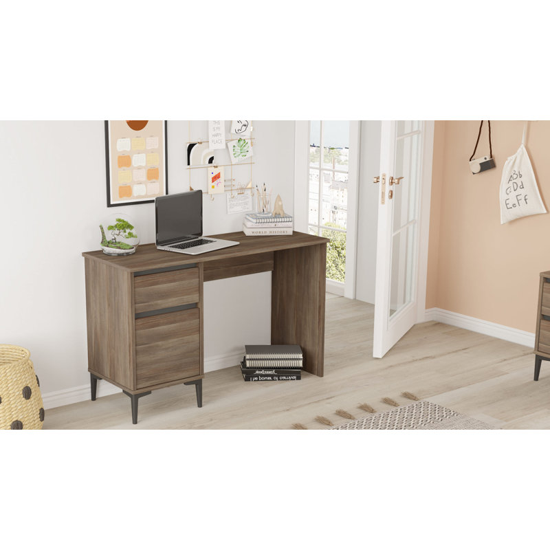 Bureau échelle Beddingfield, Noyer / noir