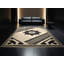 Tapis marocain moelleux moelleux et doux de style bohémien - reliure beige-375604465