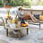 Sawyer 78'' Teak Outdoor Patio Sofa