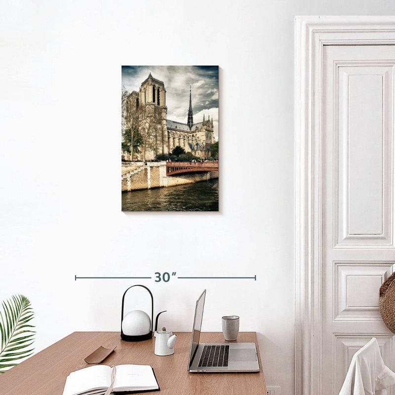 Aime Notre Dame Cathedral Paris I, 24" H x 16" W