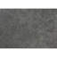 Table à collation dans le salon - stratifié gris, finition stratifiée de la pièce supérieure, base en métal noir