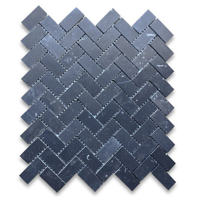 12 in. x 11 in. Honed Marble Tile