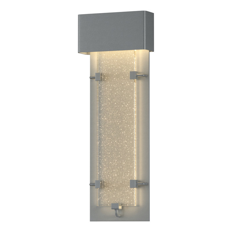 Plafonnier encastré d'extérieur Ursa, H 26,7 po x l 9,5 po x P 3,7 po, Acier bruni côtier