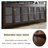 Modern Gray Solid Wood TV Stands