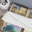 Ensemble de housse de couette en microfibre / polyester Summer Sunset-2039571017