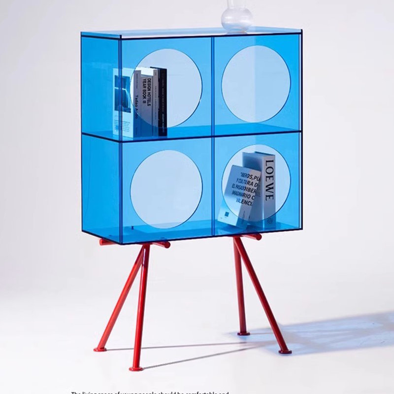 Armoire de rangement moderne et simple en acrylique, Île Seymour Nord, Galapagos